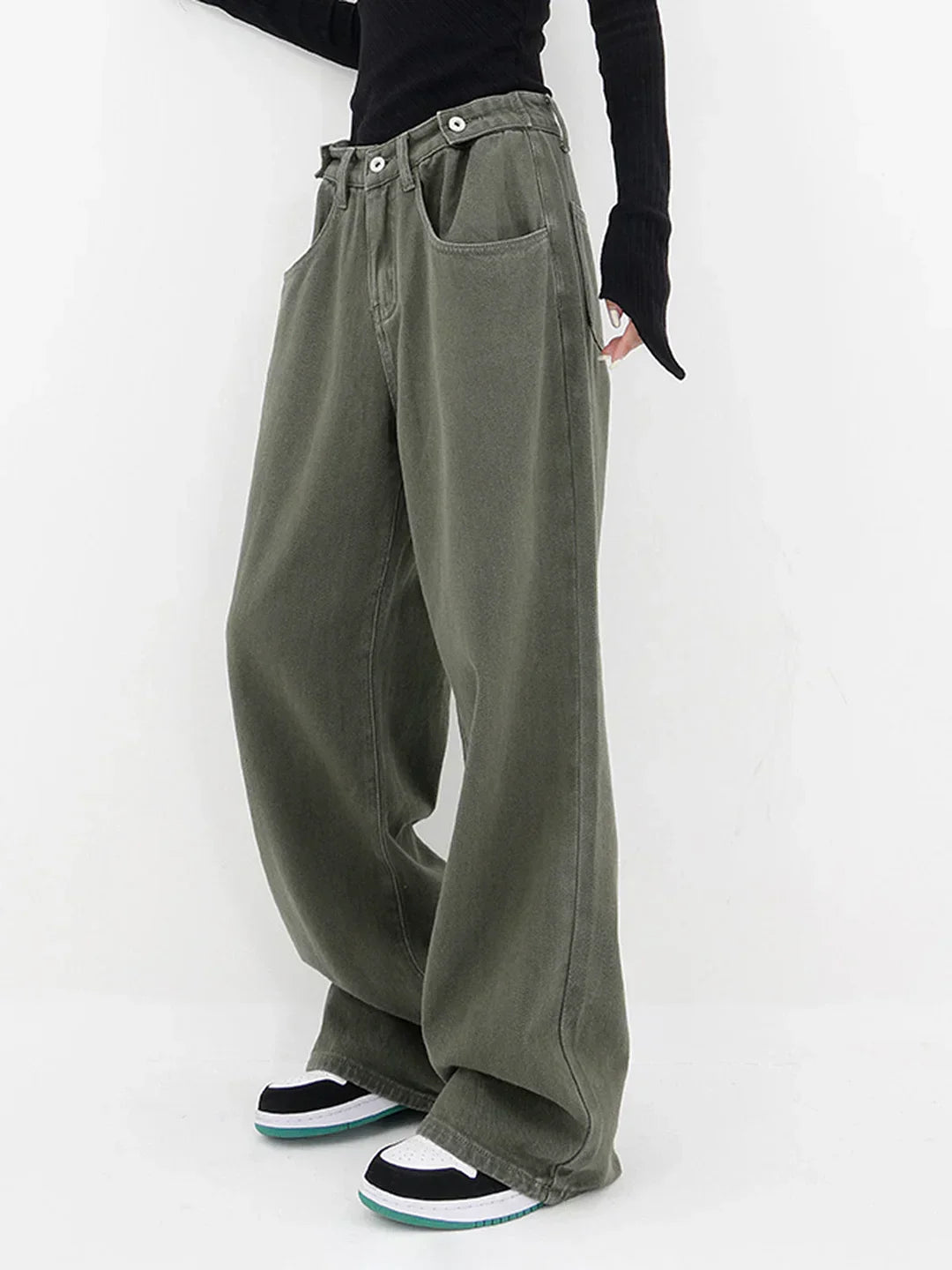 Ella  | Pantalón vaquero holgado