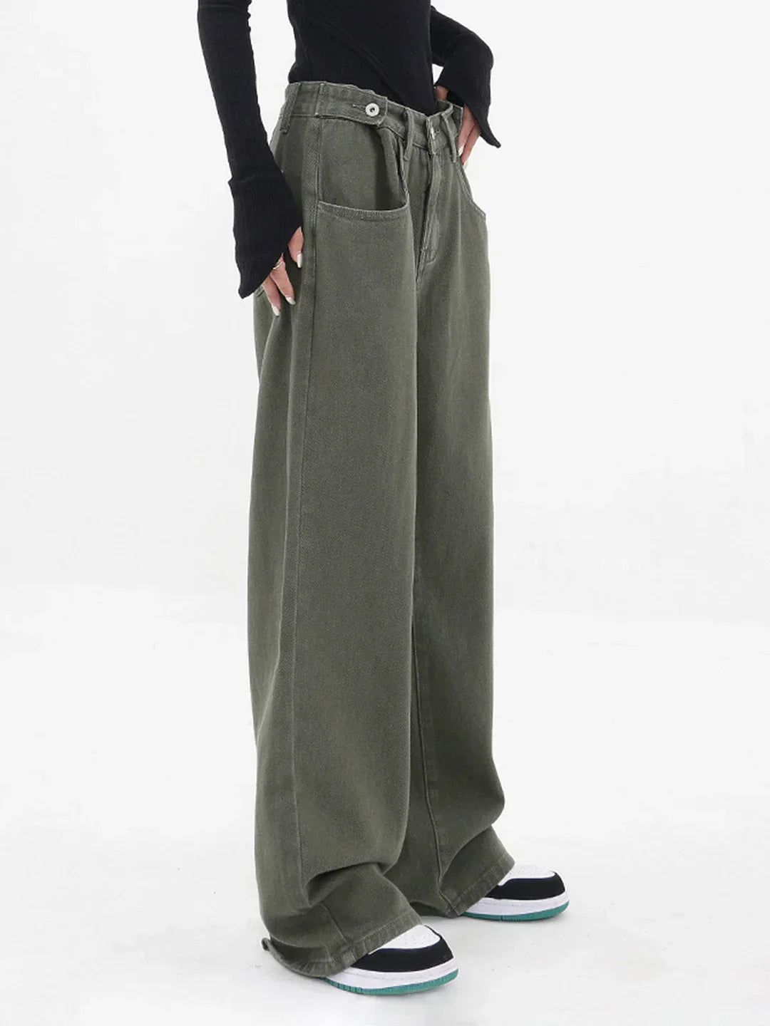 Ella  | Pantalón vaquero holgado
