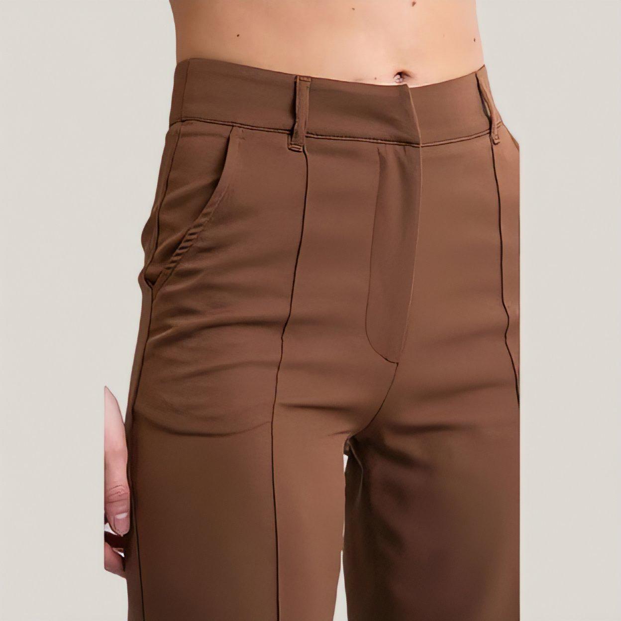 Victoria | Pantalones rectos ajustados flexible