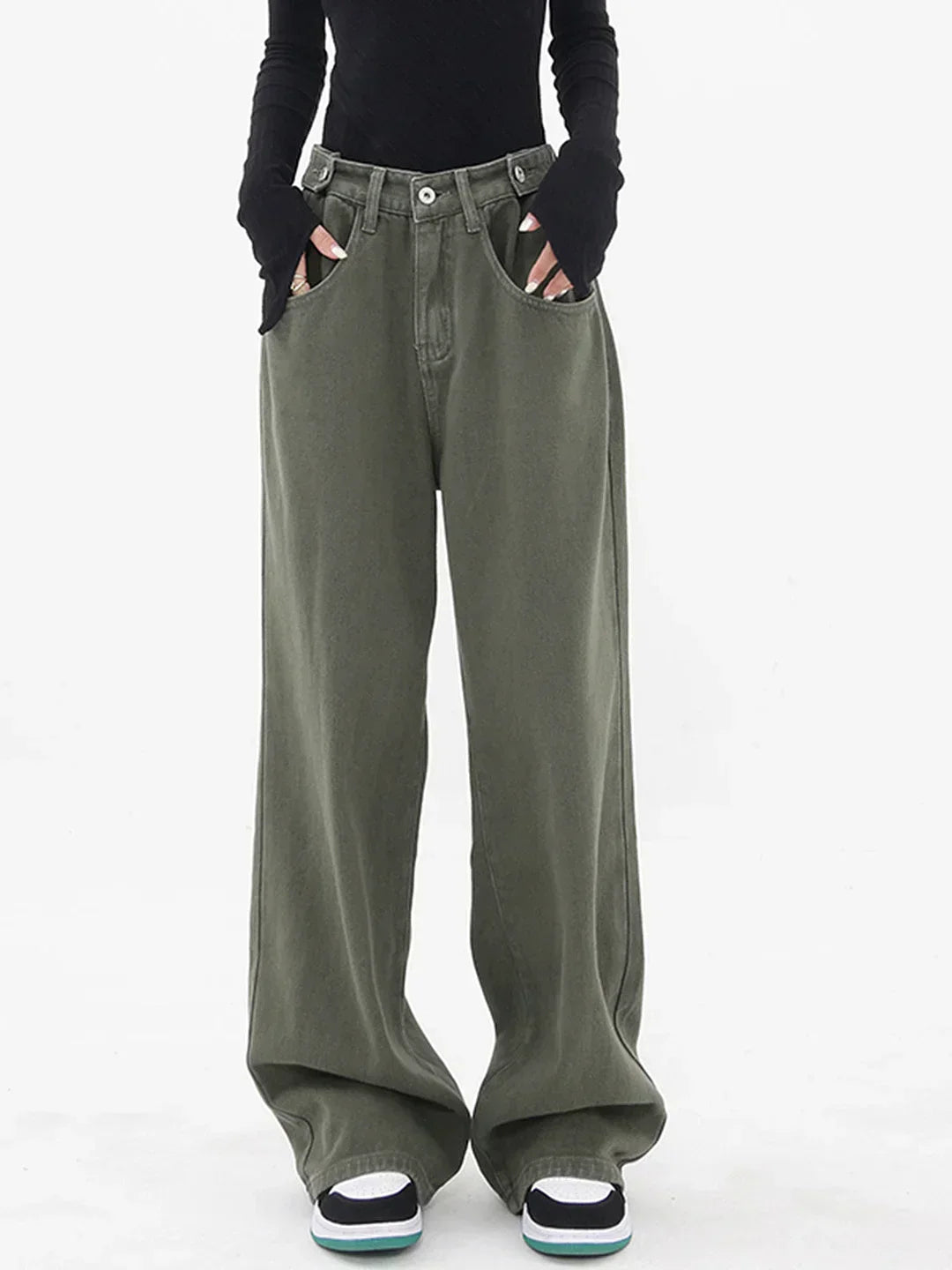 Ella  | Pantalón vaquero holgado